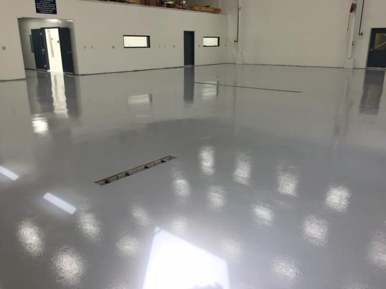 Airplane Hangar Epoxy Flooring | Columbus Epoxy and Stained Concrete